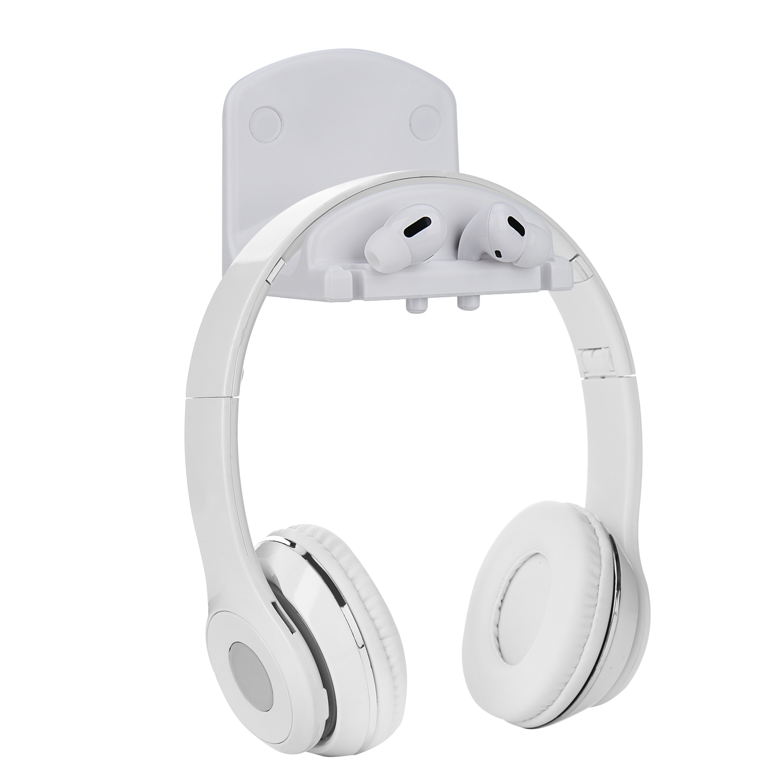 E05 Headphone Hanger Holder Wall Mount-WH