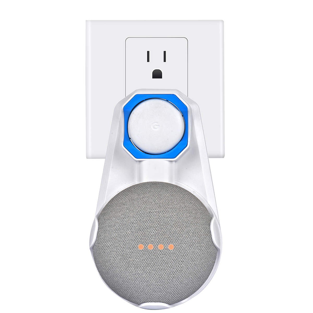 E03 Google Home Mini 2nd Gen Socket Wall Mount-WH