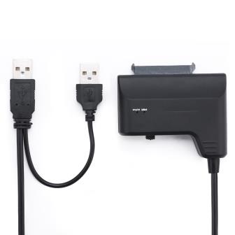 HA008 USB2.0 to 2.5''&3.5'' SATA HDD Adaptor with Switch