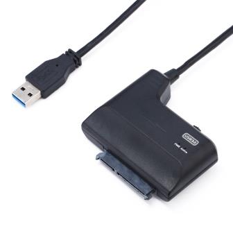 HA009 USB3.0 to 2.5''&3.5'' SATA HDD Adaptor with Switch
