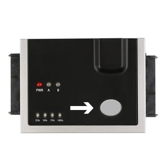 HA010 USB 3.0 to Dual SATA HDD Adapter with Offline Clone Function