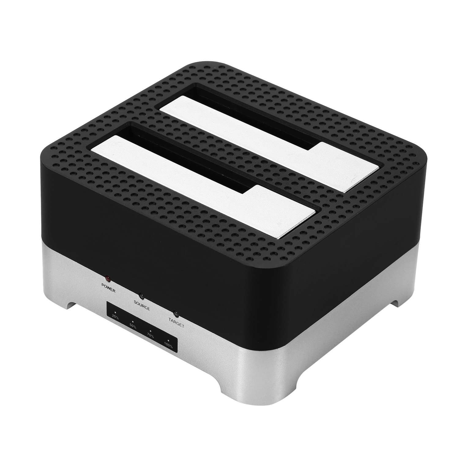 HA133 Dual Bay HDD Docking Station-BK